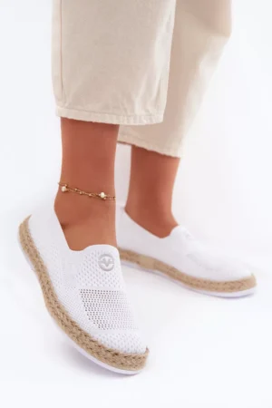 Sieviešu espadrilles VINCEZA 13659 baltas