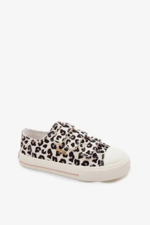 Bērnu līpklipšu kedas BIG STAR TT374171 Leopard