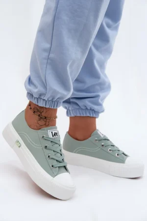 Sieviešu platformas kedas Lee Isla C Women Low 50261002.98K Mint