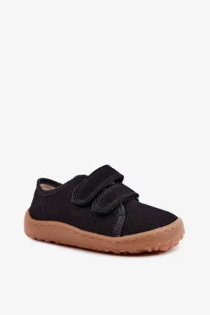 Bērnu barefoot čības Froddo Canvas G1700440-19, melnas