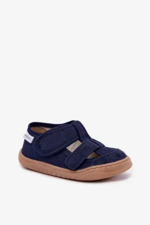 Bērnu barefoot čības Milami tumši zilā krāsā Lumi