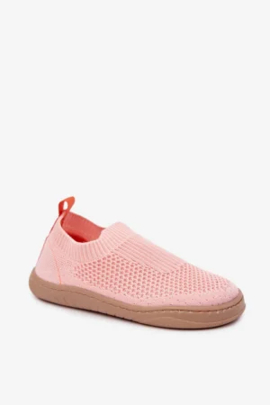 Bērnu barefoot iešļūcenes Milami Mariselle gaiši rozā krāsā