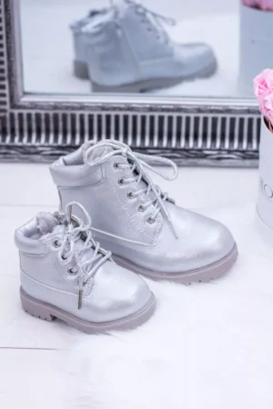 Bērnu izolēti sudraba mednieku zābaki Dexter